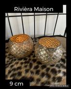 Riviera Maison waxinelichtjes, Huis en Inrichting, Woonaccessoires | Kandelaars en Kaarsen, Ophalen of Verzenden, Zo goed als nieuw