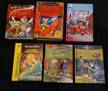 Geronimo Stilton - Fantasia IX en nog 5 x geronimo boek beschikbaar voor biedingen