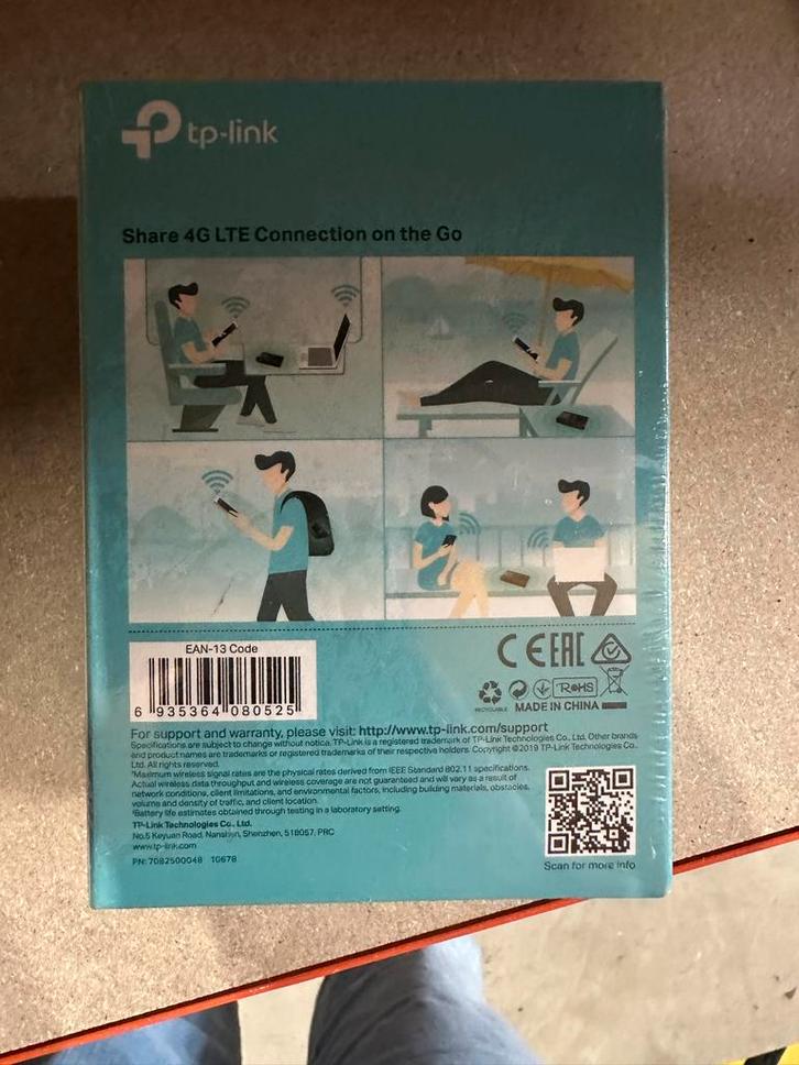 TP-Link M7350 4G LTE Mobiele WiFi Router, Computers en Software, Routers en Modems, Nieuw, Router, Ophalen