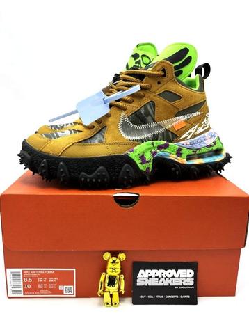 Nike Air Terra Forma Off-White Wheat Green Strike US8.5 42 beschikbaar voor biedingen