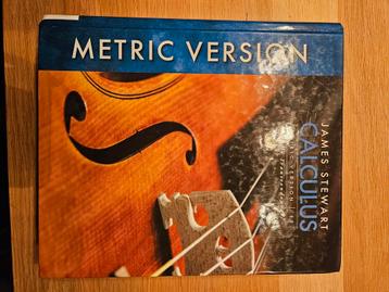 Calculus - James Stewart (Metric Version). 8e editie beschikbaar voor biedingen