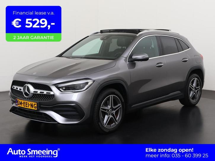 Mercedes-Benz GLA-klasse 250e AMG | Panoramadak | Leder | 36, Auto's, Mercedes-Benz, Bedrijf, Te koop, GLA, 360° camera, ABS, Airbags