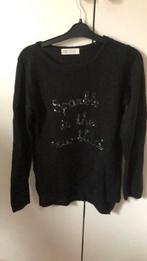 Zwarte trui H&M met pailletten, H&M, Zwart, Ophalen of Verzenden, Zo goed als nieuw
