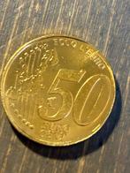 50 Cent Probe Vaticaan 2000, Ophalen of Verzenden, Vaticaanstad, 50 cent, Losse munt