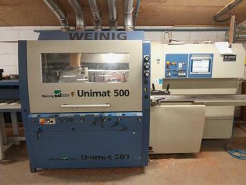 Vierzijdige schaafbank Schaafmachine Weinig U 500