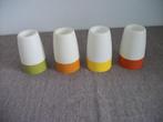 Tupperware Eierdopjes ( retro, groen, geel, rood, oranje ), Ophalen of Verzenden, Gebruikt, Rood, Overige typen