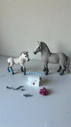 Schleich hannahs ehbo set, Ophalen of Verzenden, Zo goed als nieuw, Paard, Beeldje of Figuurtje
