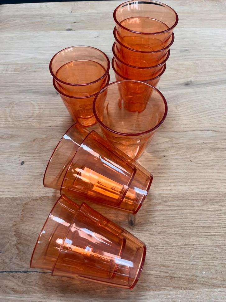 Koziol drinkbeker transparant. 0,15 en 0,3 liter. 11 stuks, Huis en Inrichting, Keuken | Servies, Nieuw, Overige typen, Overige stijlen