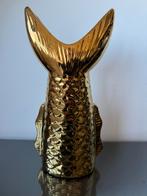 Grote gouden vaas vissenstaart Koi Karper, Overige kleuren, Ophalen of Verzenden, Minder dan 50 cm, Glas