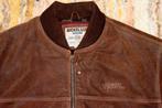 Nickelson suede Leer Pilotenjack maat XL bruin, Ophalen of Verzenden, Zo goed als nieuw, Maat 56/58 (XL), Bruin