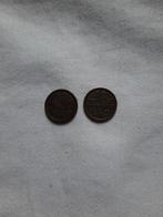 Tekoop 2 x 1/2 centen uit 1917 en 1928  in redelijke staat, Ophalen of Verzenden, Koningin Wilhelmina