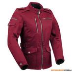 Segura Motorjas Dames LEYTON (STV17), Bordeauxrood, Motoren, Kleding | Motorkleding, Ophalen of Verzenden, Nieuw met kaartje