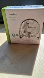 Nedis mini ventilator- usb gevoed, Ophalen of Verzenden, Nieuw