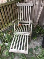 Mooie hout ligbed. STUK! GRATIS voor onderdelen, Tuin en Terras, Ligbedden, Ophalen, Gebruikt, Hout