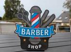Reclamebak Barber Shop met LED, Ophalen of Verzenden