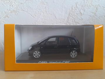 Opel Meriva Opc Zwart Minichamps 1:43 (incl ovp) beschikbaar voor biedingen