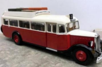 Citroen T45 1934 Rood Autobus du Monde schaal 1:43 Nr.112 beschikbaar voor biedingen