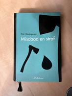 Misdaad en Straf F.M. Dostojevski, Boeken, Ophalen of Verzenden, Zo goed als nieuw