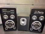 Party Speakers met JBL Subwoofer, Gebruikt, Complete surroundset, 120 watt of meer, Ophalen