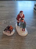 Lemax Santa and Kittens, Ophalen of Verzenden