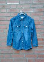 spijkerblouse 140, blouse 140, kinderkleding 140, Overhemd of Blouse, Ophalen of Verzenden, Zo goed als nieuw, Denim Co