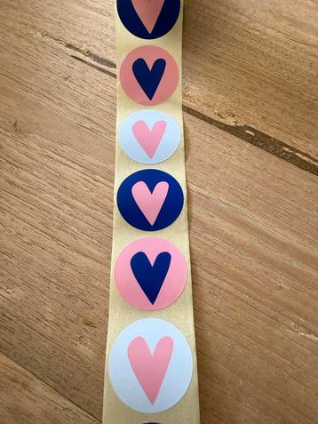 Hartjes Stickers - 50 Stuks - Nieuw beschikbaar voor biedingen