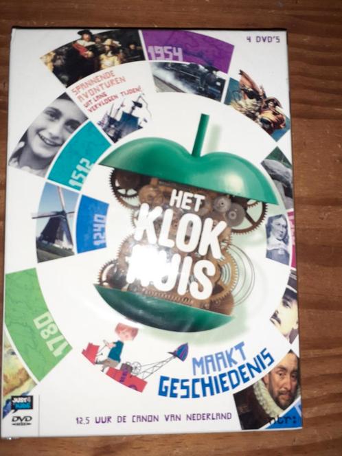 Het Klokhuis.(4DVD-BOX Nieuw en nog in seal), Cd's en Dvd's, Dvd's | Tv en Series, Nieuw in verpakking, Alle leeftijden, Ophalen of Verzenden