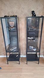 Vitrinekast Rudsta 2x, Huis en Inrichting, Ophalen, 50 tot 100 cm, 150 tot 200 cm, 25 tot 50 cm