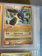 Lucario Pokémon kaart, Hobby en Vrije tijd, Verzamelkaartspellen | Pokémon, Ophalen of Verzenden, Zo goed als nieuw, Losse kaart