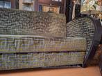 Art Deco Bank Rooker, Dutch Design, 2/3 Zits, Ophalen of Verzenden, 75 tot 100 cm, Tweepersoons