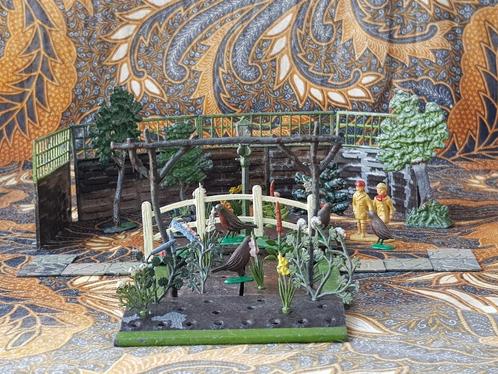 Park of tuin oud 56 delig speelgoed uit Engeland van tin., Antiek en Kunst, Antiek | Speelgoed, Ophalen of Verzenden