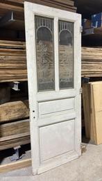 Deur Buitendeur Binnendeur Glas Motief, Gebruikt, Binnendeur, Ophalen of Verzenden, Glas