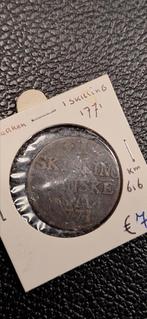 Denemarken 1 skilling 1771, Ophalen of Verzenden, Overige landen