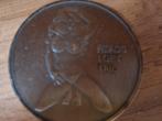 Grote vergulde erotische munt, Ophalen of Verzenden, Zuid-Amerika