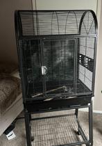 Grote parkieten/ papegaaien kooi, Ophalen, Zo goed als nieuw, Metaal, Vogelkooi