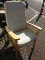 Helr nette senioren stoel Farstrup licht crème kleur bekledi, Ophalen, Gebruikt, Overige kleuren, Eén