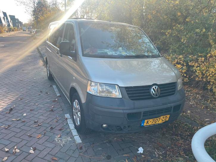 Vw transporter T5 met camperkenteken, Caravans en Kamperen, Campers, Particulier, tot en met 2, Buscamper of Camperbus, Volkswagen