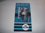 MOOIE KLM folder, snel naar het land waar uw kinderen wonen, Ophalen of Verzenden, Zo goed als nieuw, Overige typen