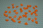 L624 Tegels gebogen 1x1 oranje 40 st., Ophalen of Verzenden, Nieuw, Losse stenen, Lego