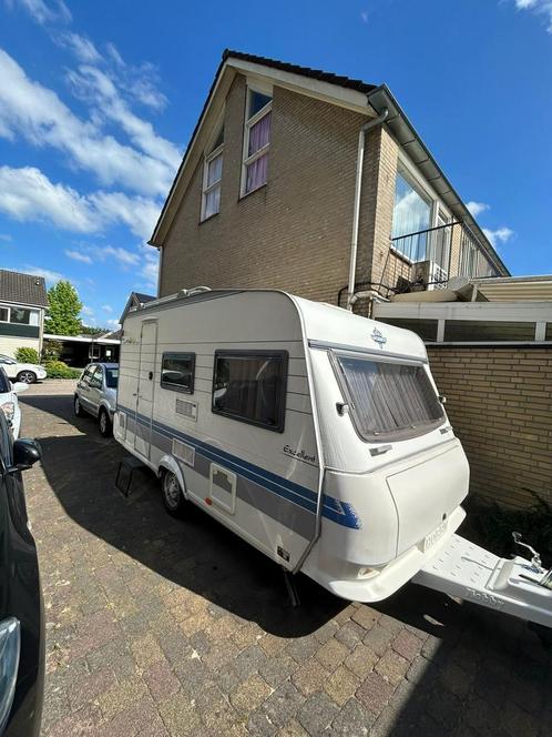 Hobby 400sf exellent easy, Caravans en Kamperen, Caravans, Particulier, tot en met 4, Rondzit, Hobby, Luifel, Ophalen