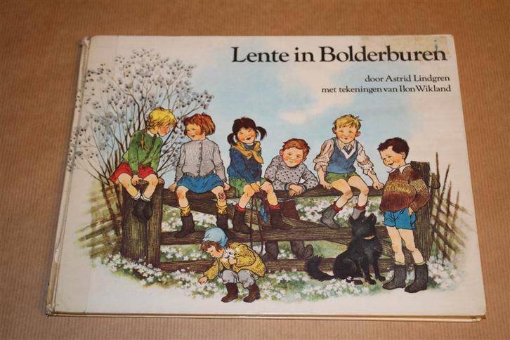 Lente in Bolderburen - Astrid Lindgren, Boeken, Prentenboeken en Plaatjesalbums, Gelezen, Ophalen of Verzenden
