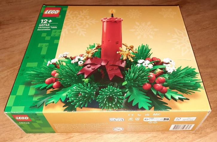 Nieuw Lego 40743 Kersttafeldecoratie, in verzegelde doos., Kinderen en Baby's, Speelgoed | Duplo en Lego, Nieuw, Lego, Complete set
