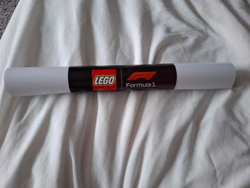 Lego formule 1 poster. beschikbaar voor biedingen