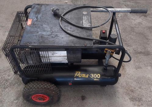 compressor 220v puma 2 cilinder mobiele, Doe-het-zelf en Verbouw, Compressors, Gebruikt, 6 tot 10 bar, 25 tot 100 liter, 200 tot 400 liter/min