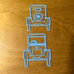 Snijmal marianne design oude auto’s, Ophalen of Verzenden, Overige thema's, Pons of Mal