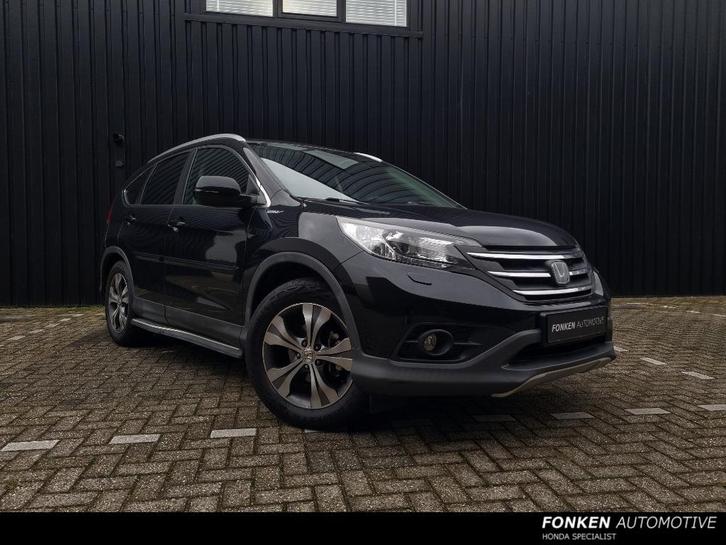 Honda CR-V 2.0 I-vtec 114KW AWD Aut5 2013 Zwart, Auto's, Honda, Bedrijf, CR-V, 4x4, ABS, Achteruitrijcamera, Adaptieve lichten