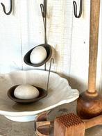 SALE……. brocante oude sobere eilepel / ei hanger, Ophalen of Verzenden
