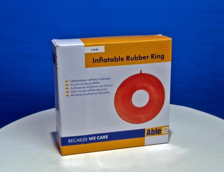 Able 2 Rubberen Ringkussen 46cm., Diversen, Verpleegmiddelen, Nieuw, Ophalen