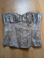 Zilver corset nieuw maat 3/4xl, Maat 46/48 (XL) of groter, Ophalen of Verzenden, Kleding, Overige thema's