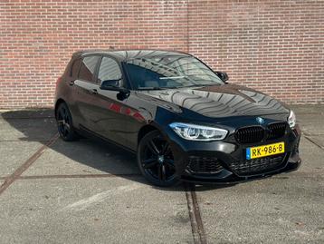 BMW 1-Serie 116i 109pk 2016 Zwart beschikbaar voor biedingen